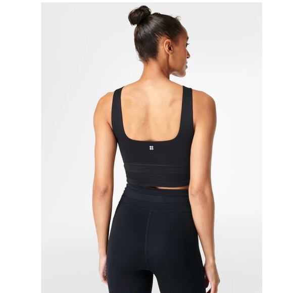 SWEATY BETTY All Day Wrap Waist Tank Top - Small - Picture 2 of 5